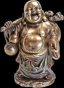 Køb smilende Buddha